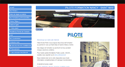 Desktop Screenshot of pilote-autoecole.com