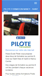 Mobile Screenshot of pilote-autoecole.com