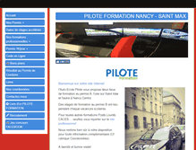 Tablet Screenshot of pilote-autoecole.com